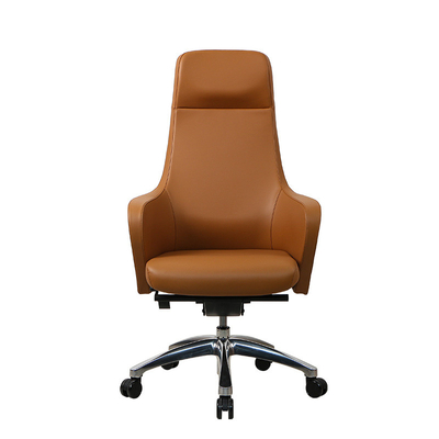 High Density Ergonomic Executive Chair Moulde Foam PU Leather Office Chair