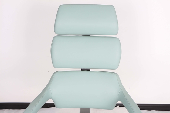 Executive Swivel Ergonomic High Back Office Chair PU Leather Middle Back 23.2 KGS