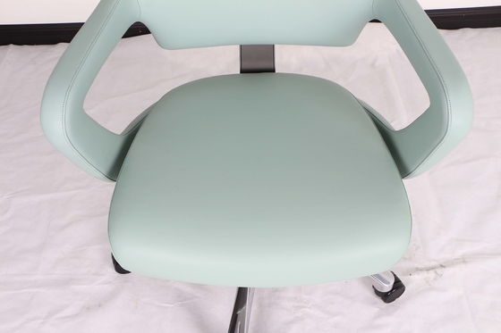 Foam Mid Back Ergonomic Office Chair Executive Swivel Fixed Armrest