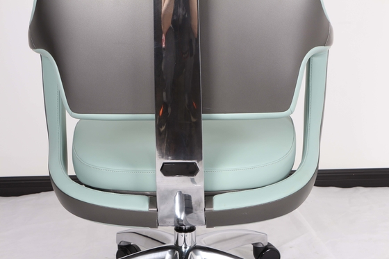 Executive Swivel Ergonomic High Back Office Chair PU Leather Middle Back 23.2 KGS