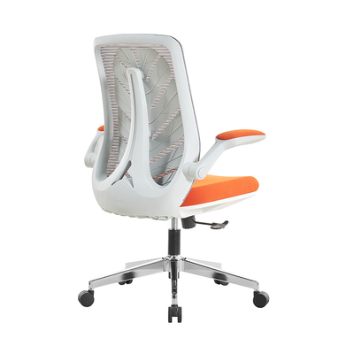 Orange Boss Mesh Swivel Chair Executive Low Back Swivel Desk Chair
