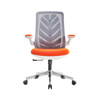 Orange Boss Mesh Swivel Chair Executive Low Back Swivel Desk Chair
