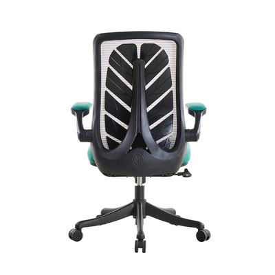 Gas Spring Swivel Rolling Desk ​Chair / PU Armrest Full Mesh Office Chair