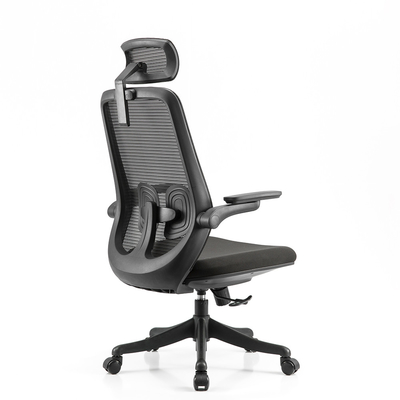 BIFMA Standard Ergonomic Gaming Office Chair For Computer 660MM Nylon Base Mesh Back