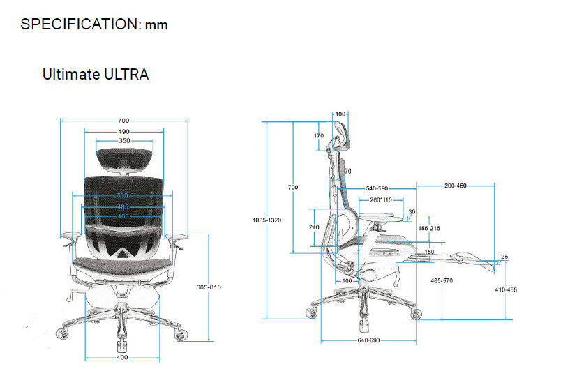 PA GF Ergonomic Recliner Chair Racing Style Ergonomic Gaming Chair With Lumbar Support