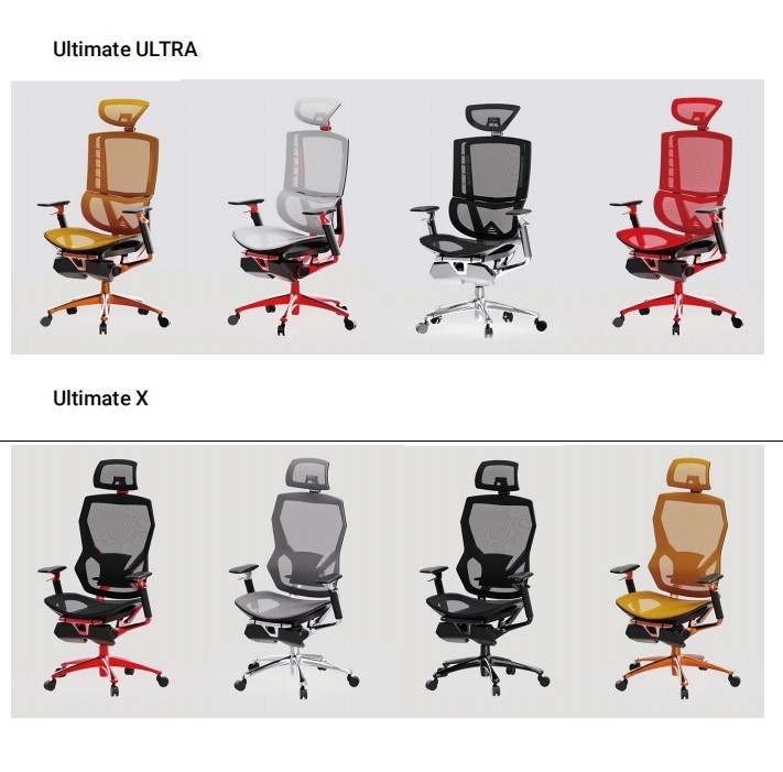 PP GF Ergonomic Office Chair Footrest Height Adjustable Desk Chair